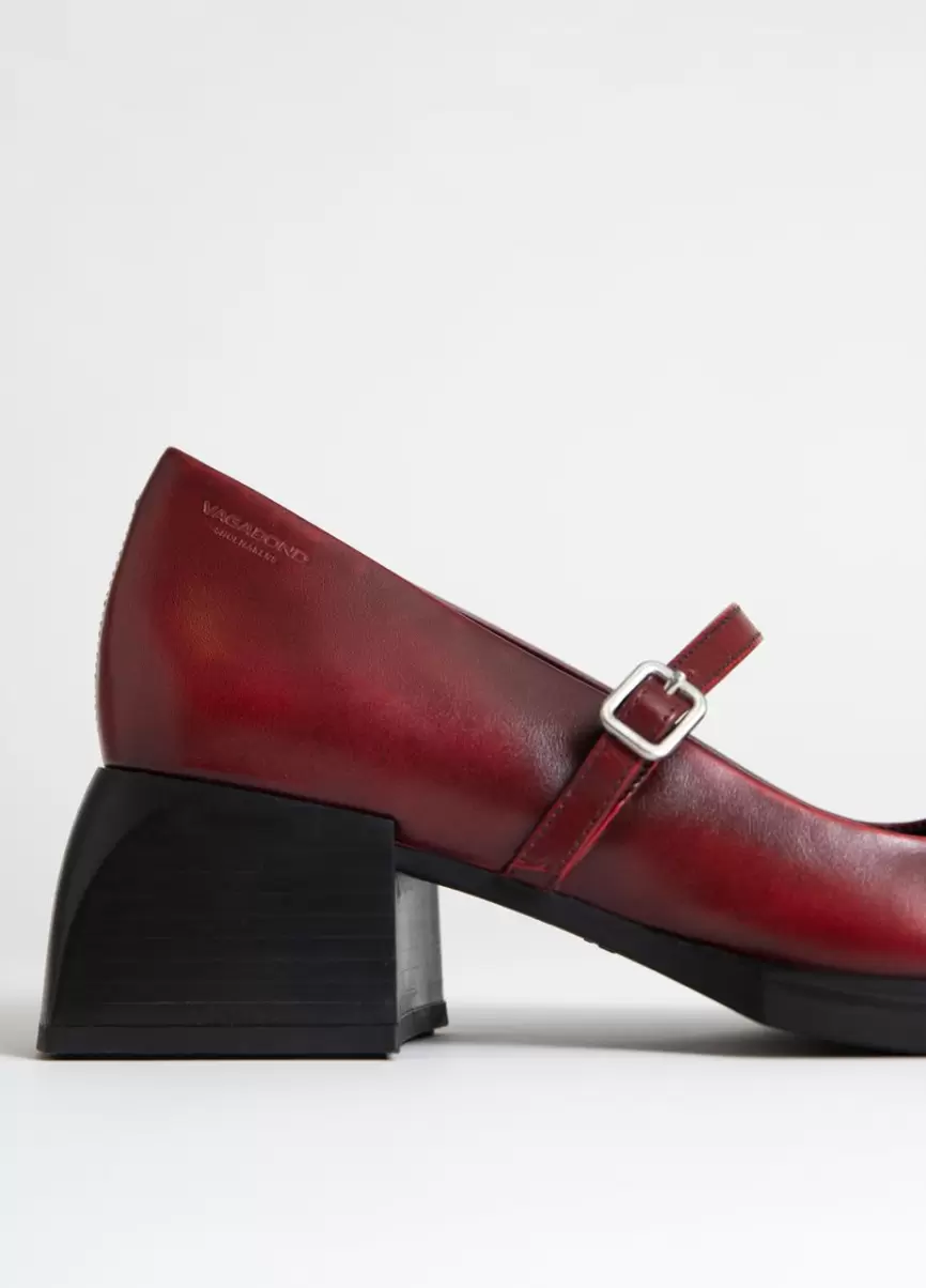Nuevo Producto Vagabond Vivian Zapatos De Tacón Rojo Brush Off Mujer Mary Janes - 4