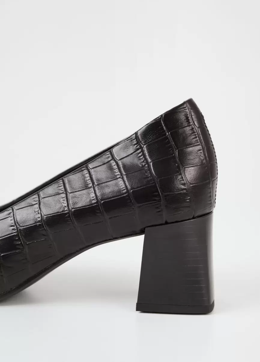 Mujer Vagabond Novedad Negro Cuero Repujado Altea Zapatos De Tacón Zapatos De Tacón - 3