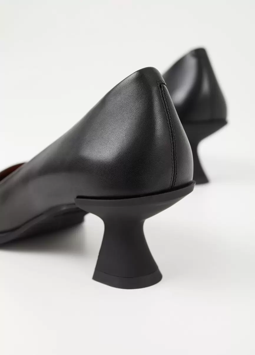 Mujer Tilly Zapatos De Tacón Negro Cuero Precio Asequible Zapatos De Tacón Vagabond
