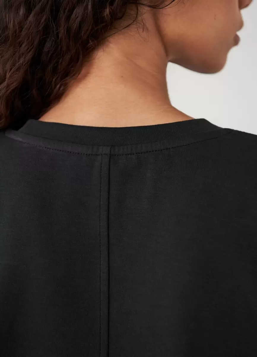 Mujer Venta Camisetas Vagabond Negro Textil Boxy T-Shirt X Micky Ho - 4