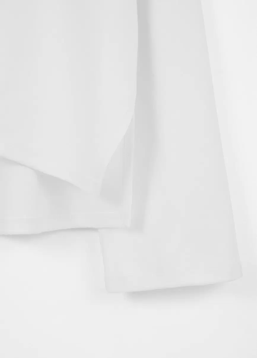 Boxy Long Sleeve T-Shirt Garantizar Blanco Textil Camisetas Mujer Vagabond - 3