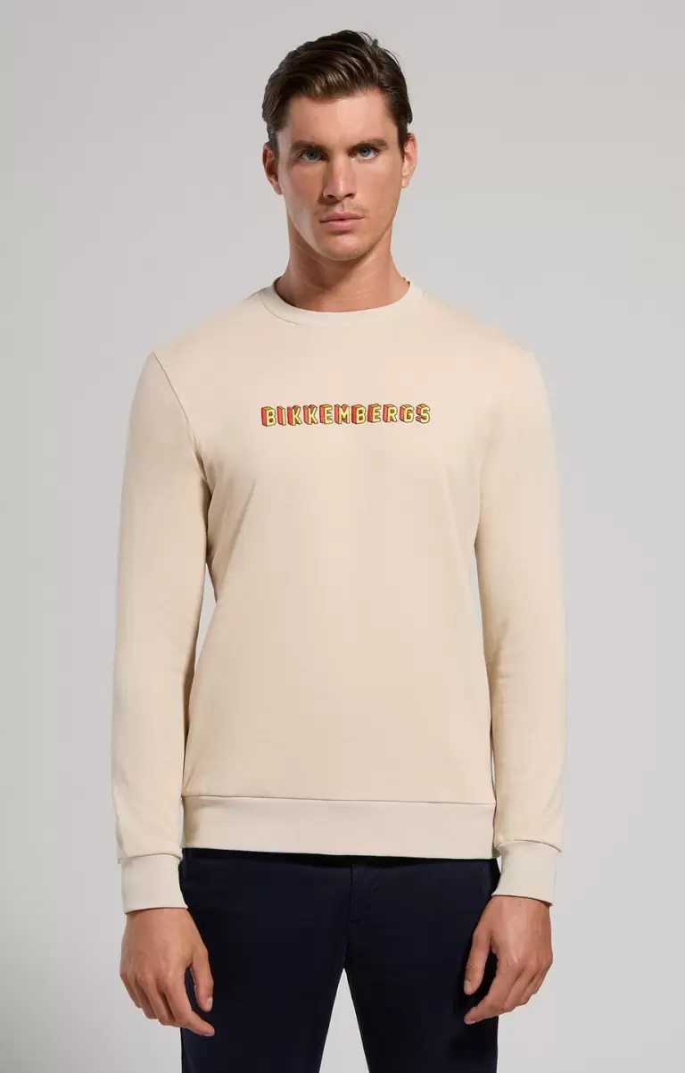 Men's Sweatshirt With Gamer Print Turtle Dove Chándales Hombre Bikkembergs - 4