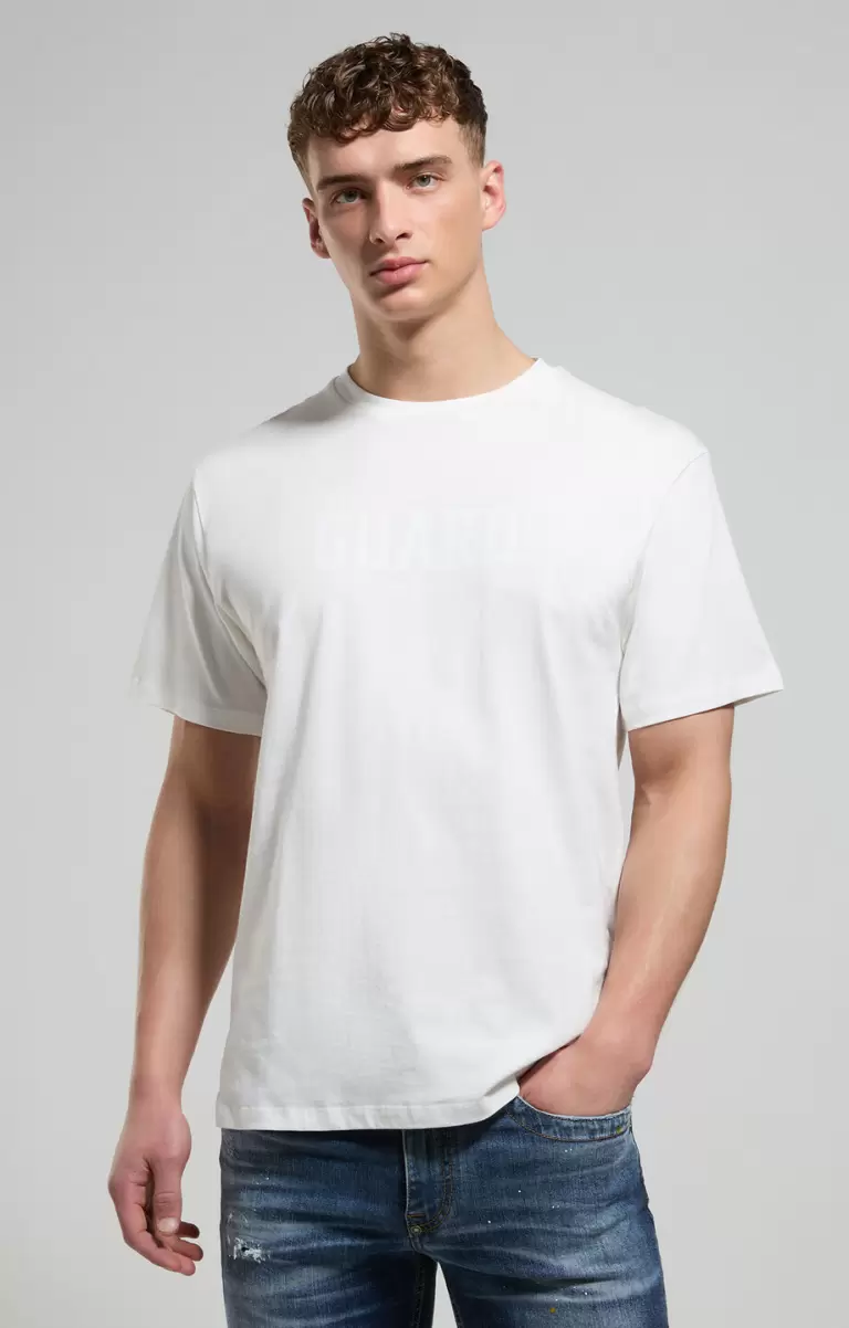 Bikkembergs Men's T-Shirt With Chain Print Hombre Camisetas Vanilla Ice - 4
