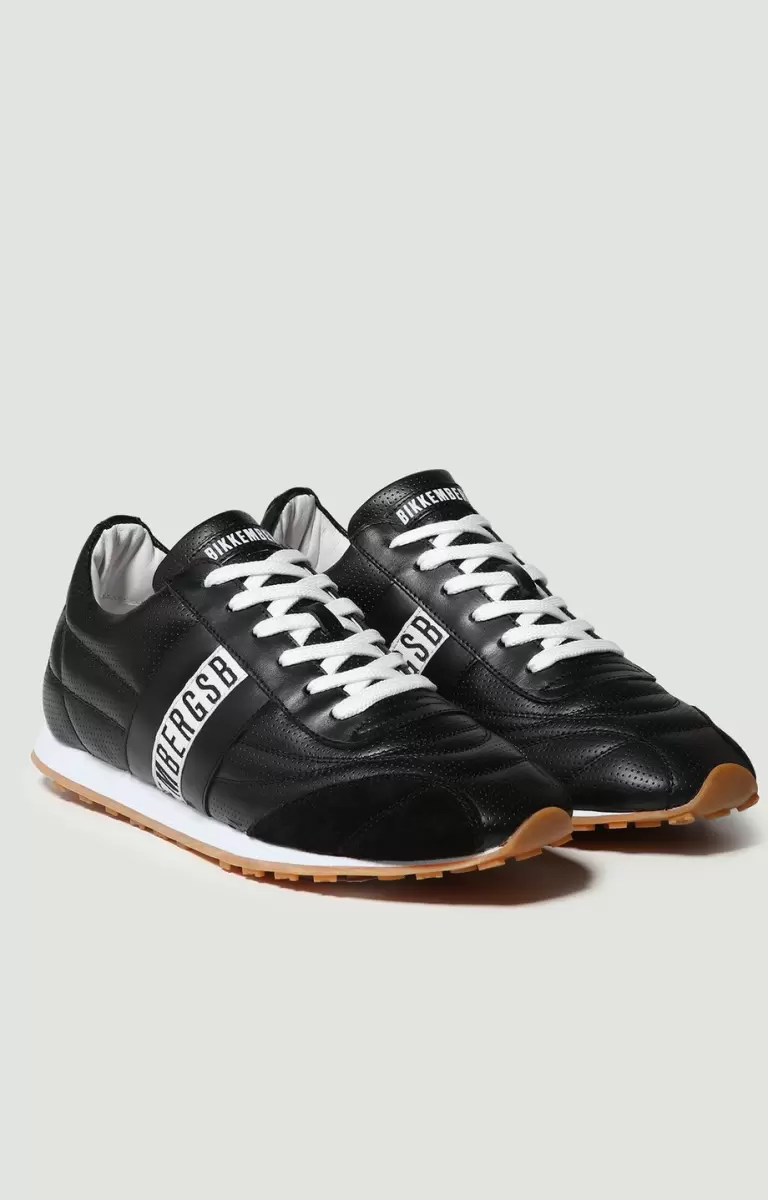 Hombre Zapatillas Men's Sneakers Soccer Bikkembergs Black