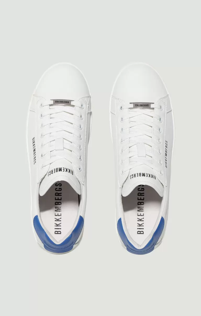 Zapatillas White/Blue Hombre Bikkembergs Men's Sneakers - Recoba M - 3