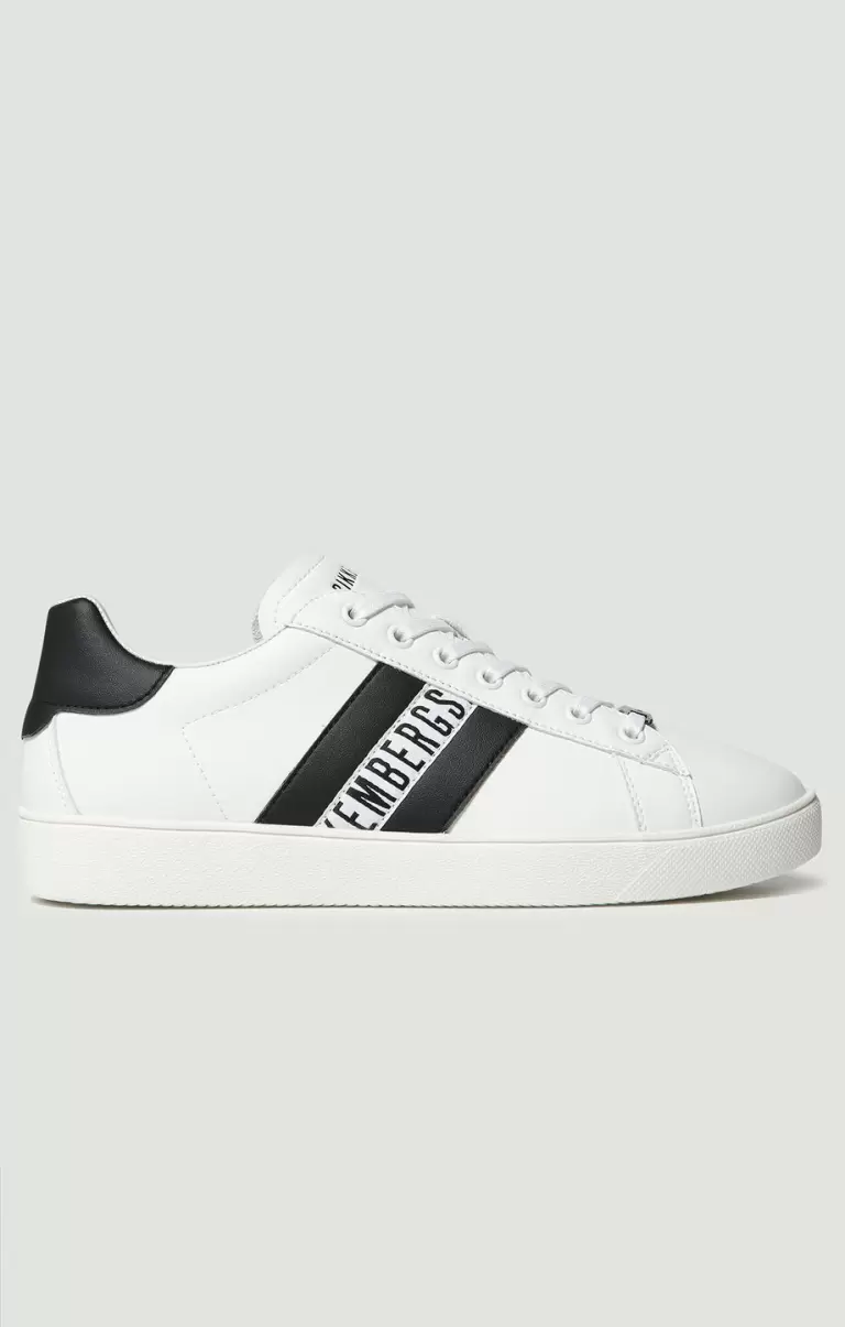 White/Black Zapatillas Bikkembergs Men's Sneakers - Recoba M Hombre - 1