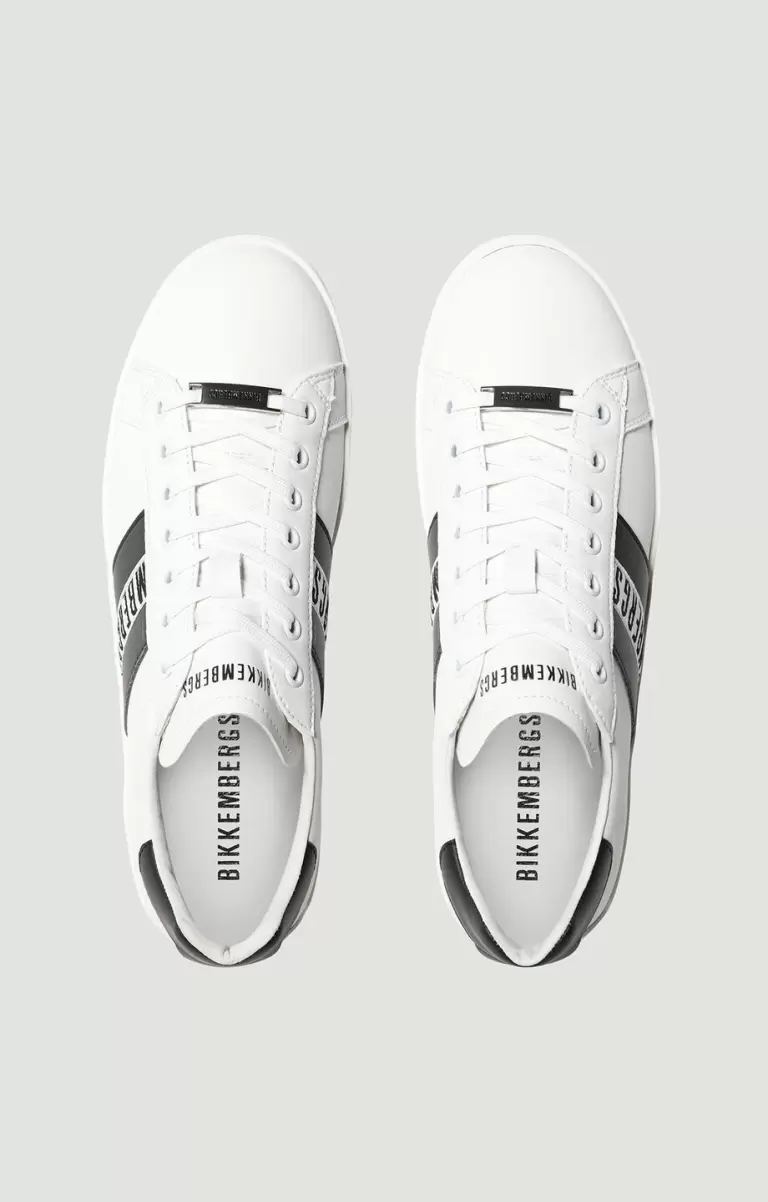 White/Black Zapatillas Bikkembergs Men's Sneakers - Recoba M Hombre - 3