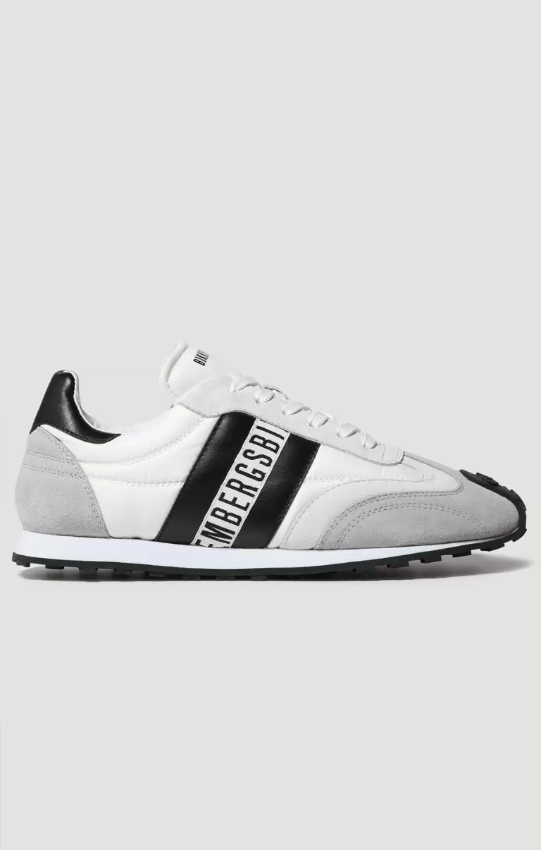 White/Black Bikkembergs Hombre Men's Sneakers - Guti M Zapatillas - 1