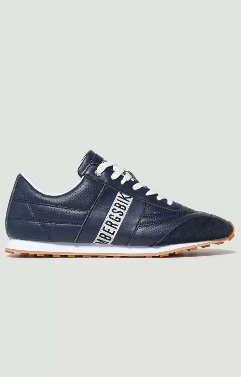 Hombre Blue Men's Sneakers Soccer Bikkembergs Zapatillas - 1