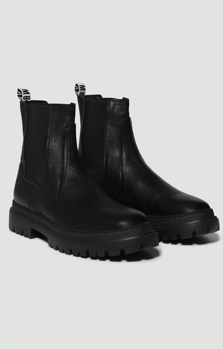 Black Men's Ankle Boots - Kopa U Hombre Bikkembergs Botas