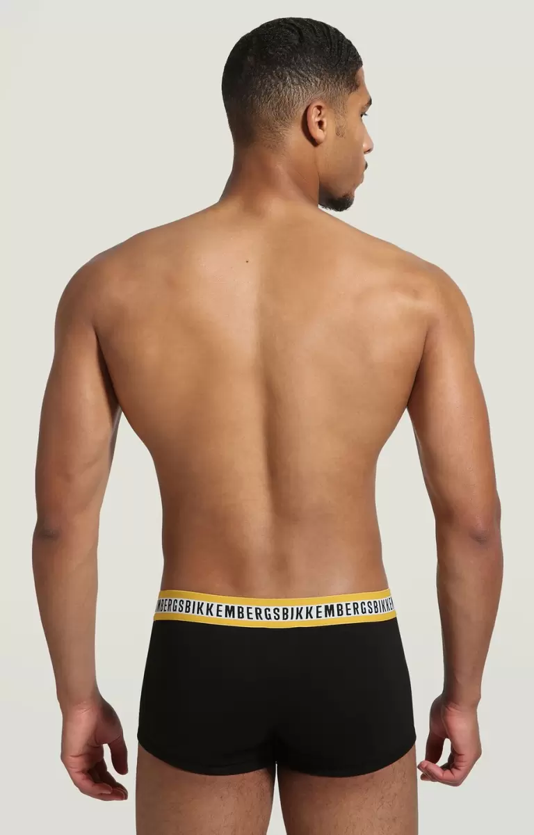 2-Pack Men's Boxers With Tape Bikkembergs Black Boxers Hombre - 1
