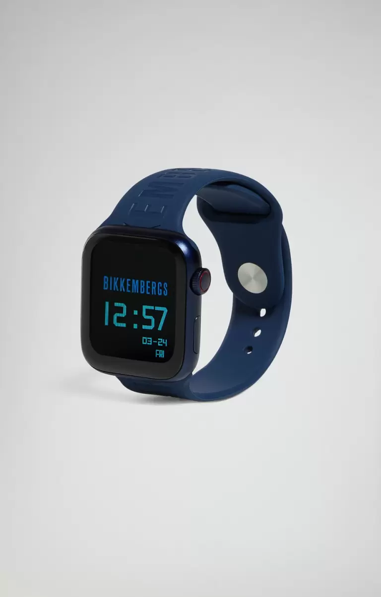 Smartwatch Wireless Charging Hombre Blue Relojes Bikkembergs