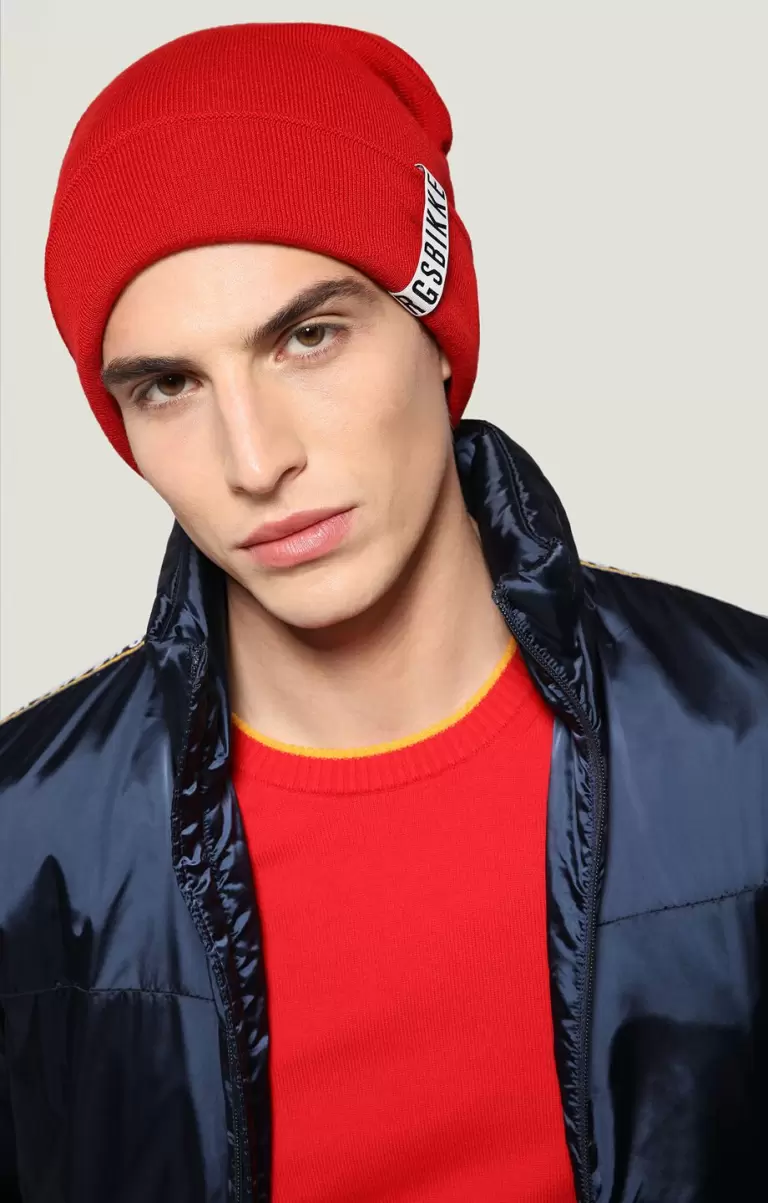Sombreros Men's Hat With Tape Bikkembergs Red Hombre - 2