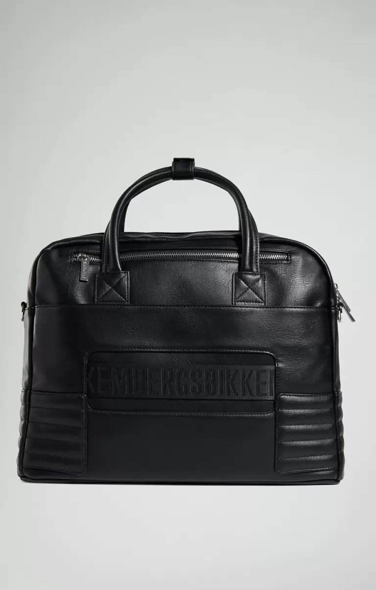 Hombre Eric Men's Briefcase Bolsas Bikkembergs Black - 1