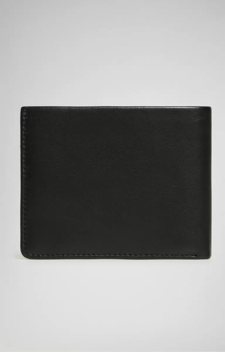 Black Bikkembergs Carteras Men's Wallet With Embossed Logo Hombre - 1
