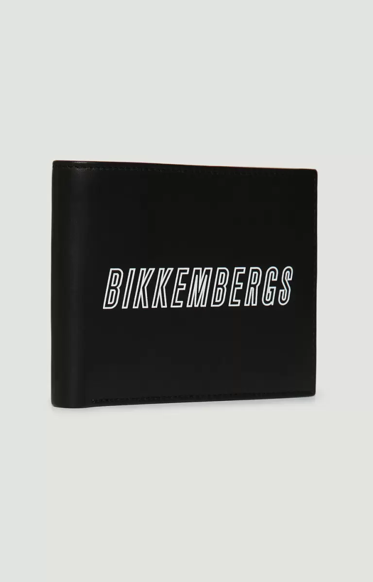 Carteras Black Hombre Bikkembergs 5-Card Rfid Men's Leather Wallet - 1