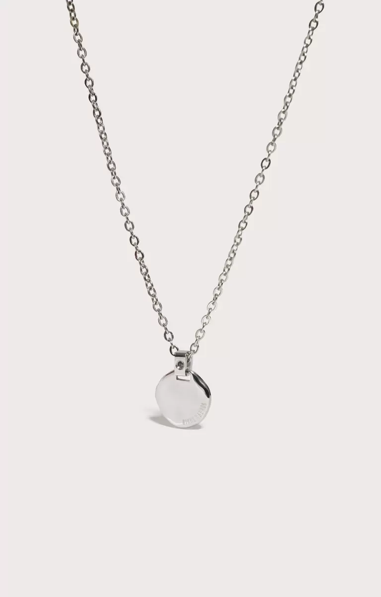 Bikkembergs Men's Necklace With Medal Pendant And Diamond White Joyería Hombre - 1