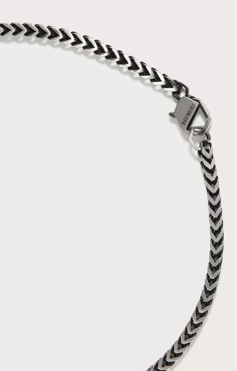 Men's Necklace With Vintage Look And Diamond 273 Bikkembergs Joyería Hombre - 1