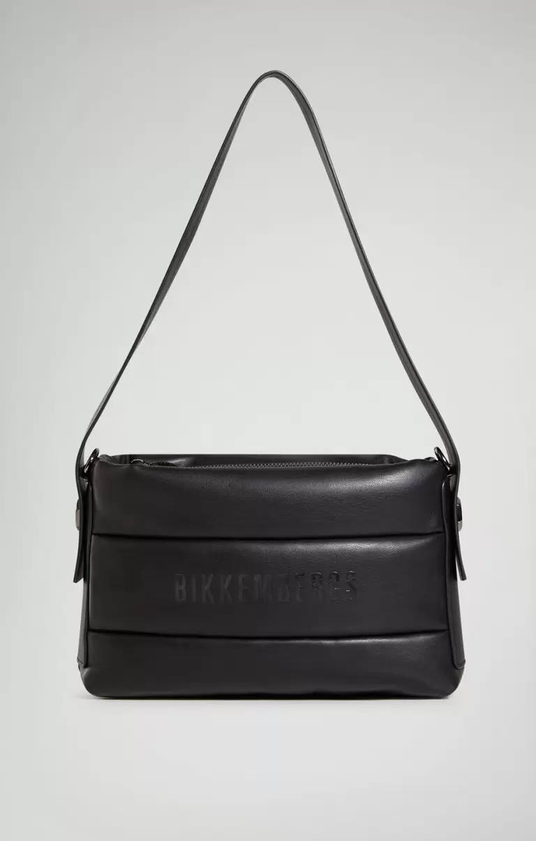 Black Kate Quilted Women's Bag Mujer Bikkembergs Bolsos