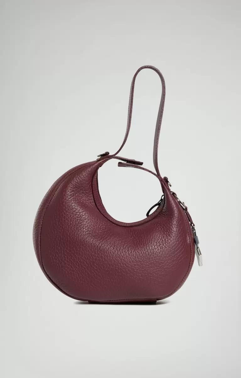 Mujer Bikkembergs Burgundi Bkk Star Women's Leather Mini Bag Bolsos - 1