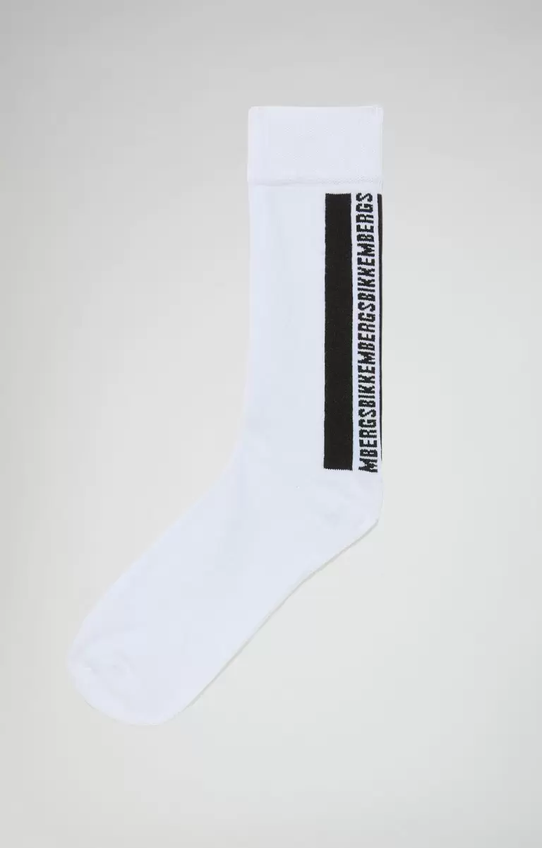 3-Pack Unisex Athletic Socks - Contrast Band Multicolor Calcetines Bikkembergs Mujer