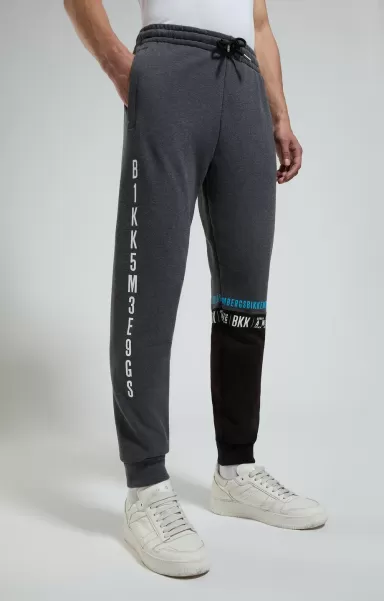 Hombre Dark Shadow Bikkembergs Chándales Men's Joggers With Seaport Print
