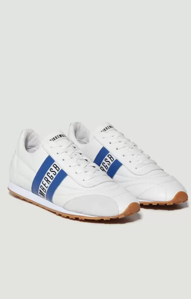 Hombre White/Blue Zapatillas Men's Sneakers Soccer Bikkembergs