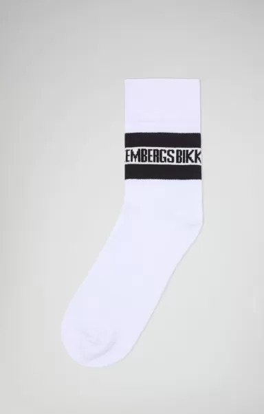 Hombre Multicolor 3-Pack Unisex Athletic Socks - Contrast Band Calcetines Bikkembergs