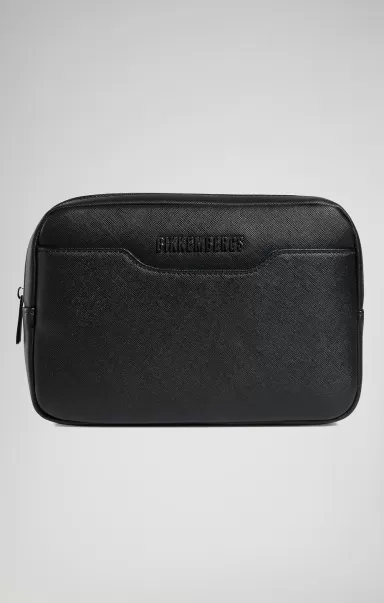 Black Hombre Bikkembergs Briand Men's Clutch Bag Bolsas