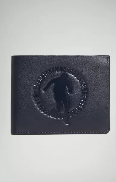 Hombre Bikkembergs Carteras Men's Wallet With Embossed Logo Blue