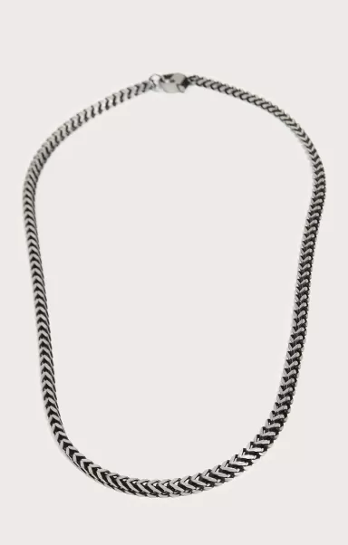 Men's Necklace With Vintage Look And Diamond 273 Bikkembergs Joyería Hombre