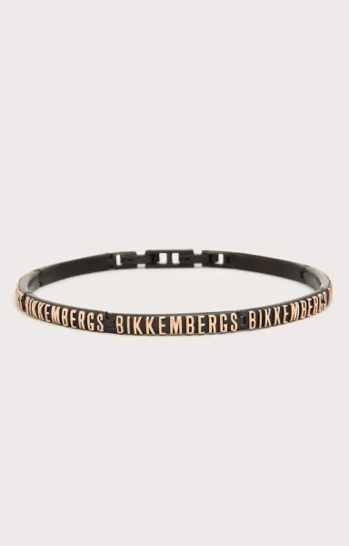 Joyería Hombre Bikkembergs Men's Bracelet With Embossed Lettering 280