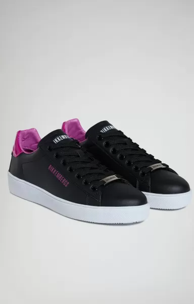 Recoba Women's Sneakers Bikkembergs Black/Fuxia Mujer Zapatillas